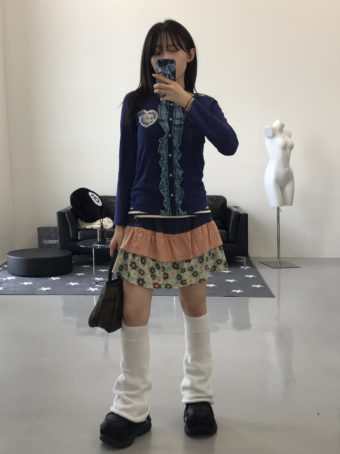 Jpn kitsch frill mini skirts 상품이미지3