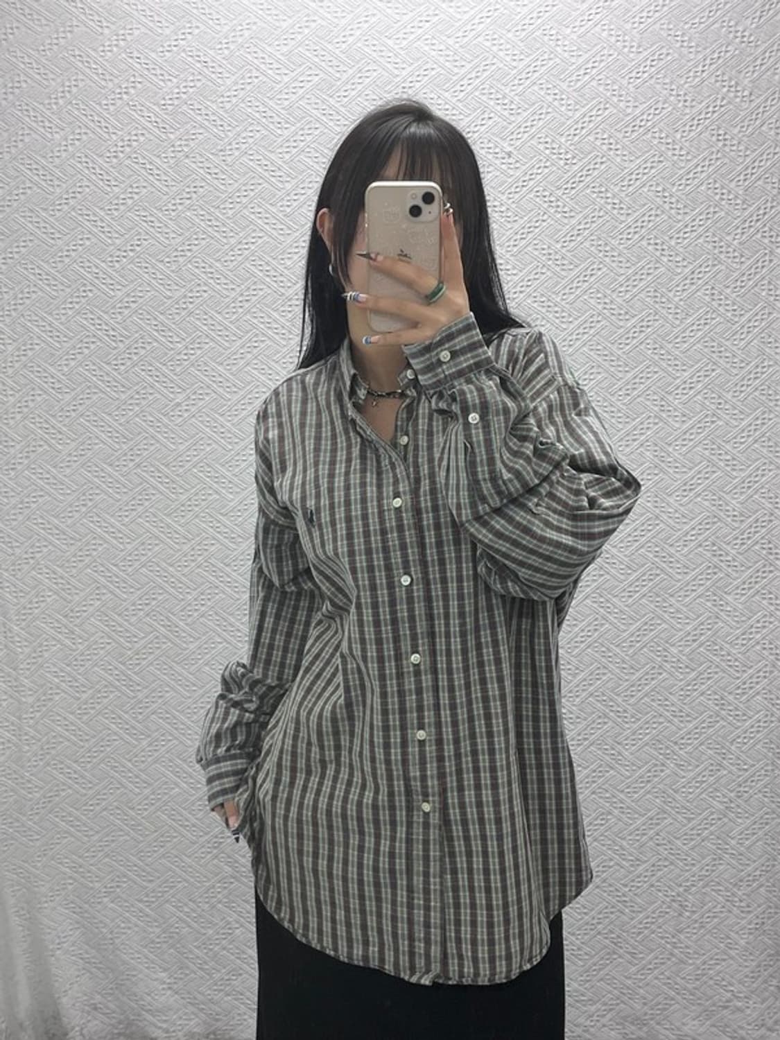 폴로 랄프로렌 빈티지 컨트리 플레이드 체크 셔츠 L C07885 상품이미지2