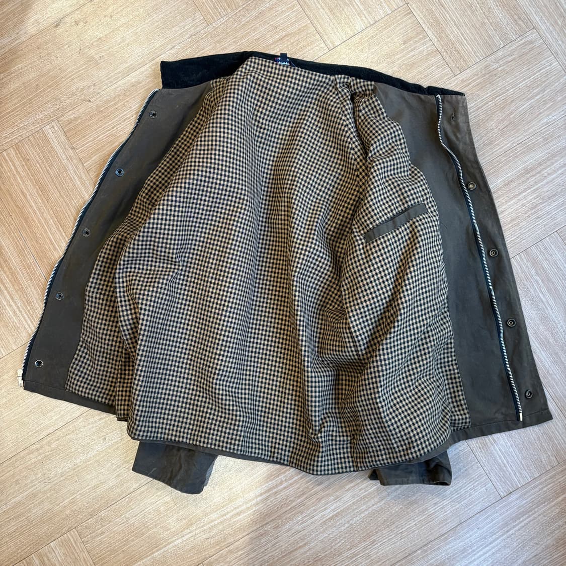 노아 브라운 왁스 코팅 자켓 상품이미지9