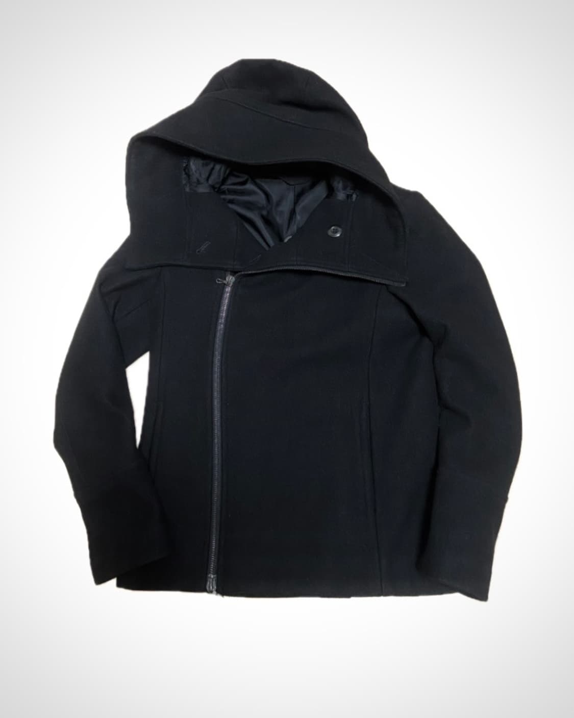 어태치먼트 하이넥 후드 자켓 상품이미지6