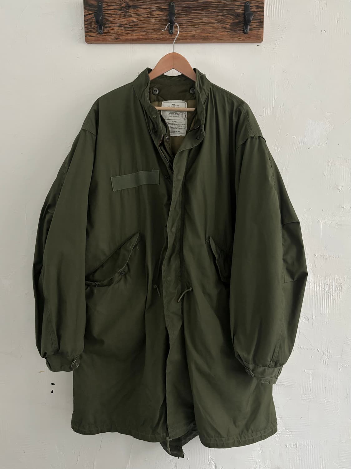 M-1965 오리지널 밀리터리 피쉬테일 파카  상품이미지4