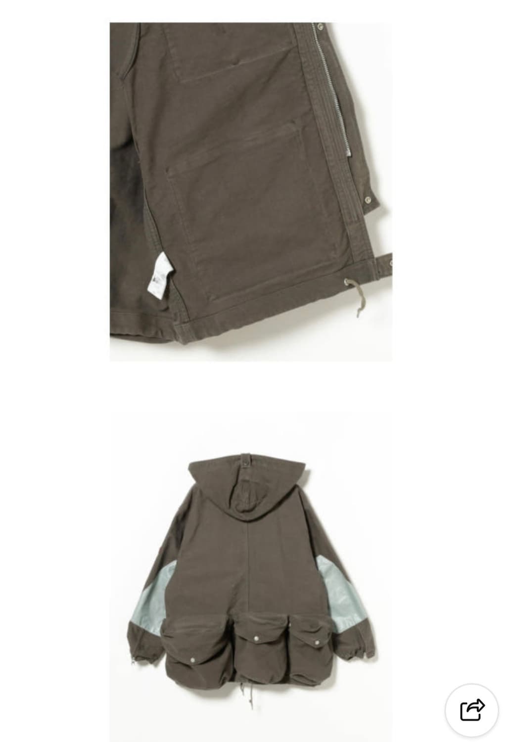 카브엠트 유틸리티집업 BDU C.E CAV EMPT UTILITY ZIP 상품이미지4