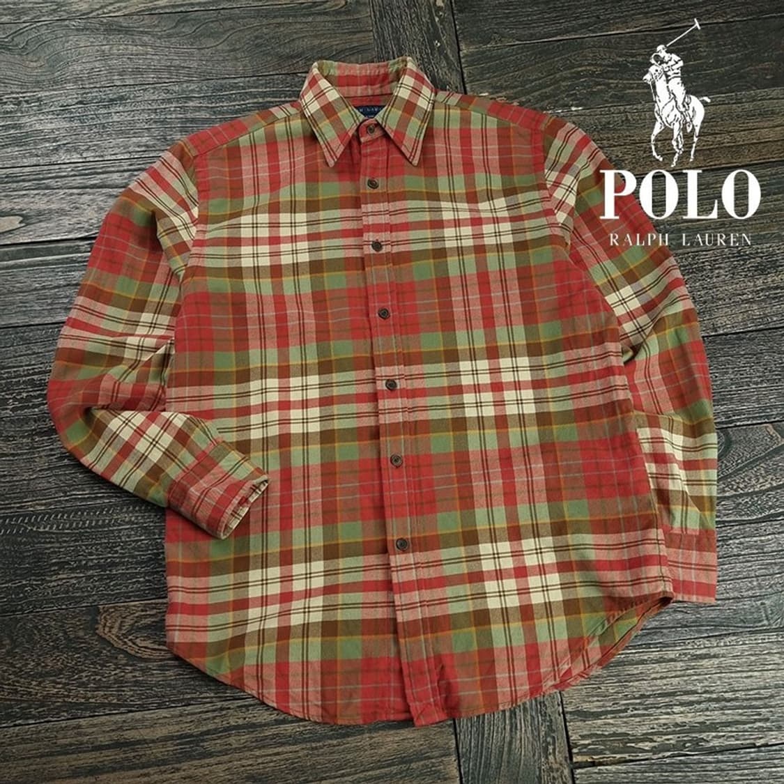 [폴로 랄프로렌] 빈티지 체크 셔츠 M19375 상품이미지1