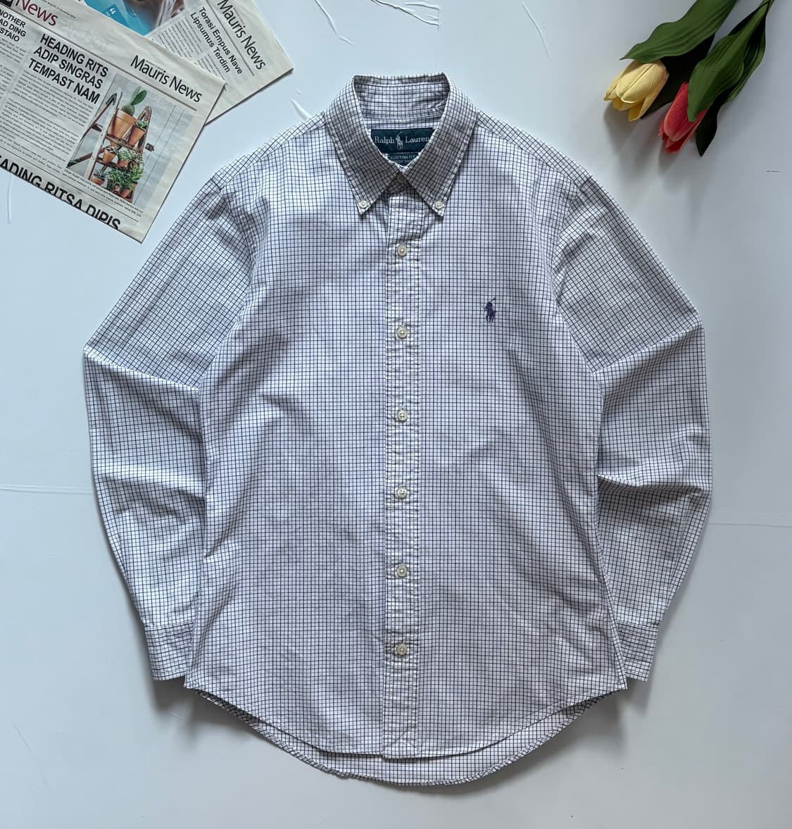 Polo 폴로랄프로렌 깅엄 체크 셔츠 상품이미지2