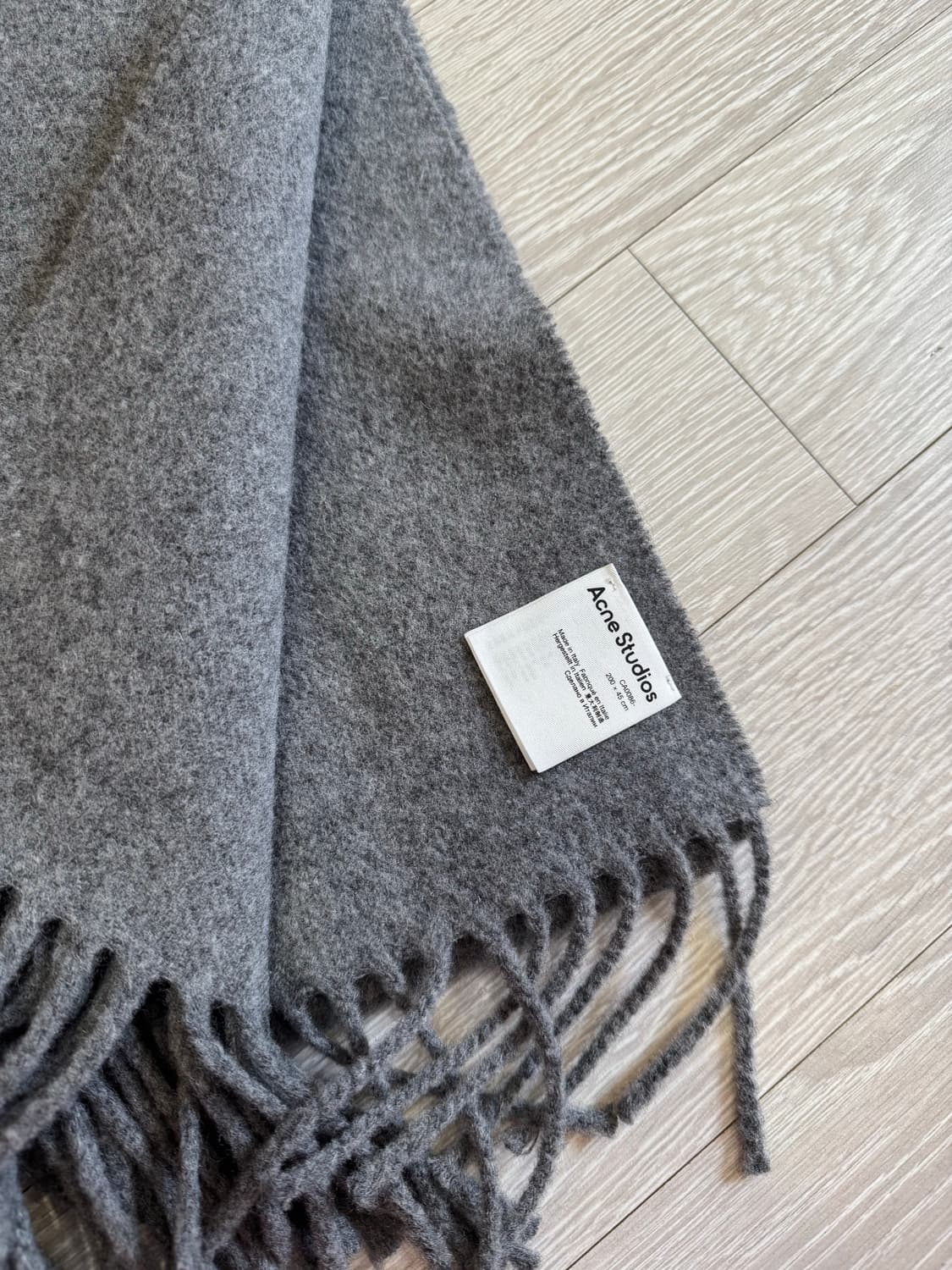아크네 스튜디오 캐나다 내로우 뉴 울 머플러 상품이미지2