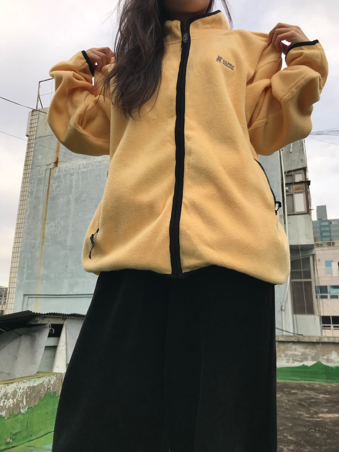 U.S.POLO 버터옐로우 플리스 상품이미지4