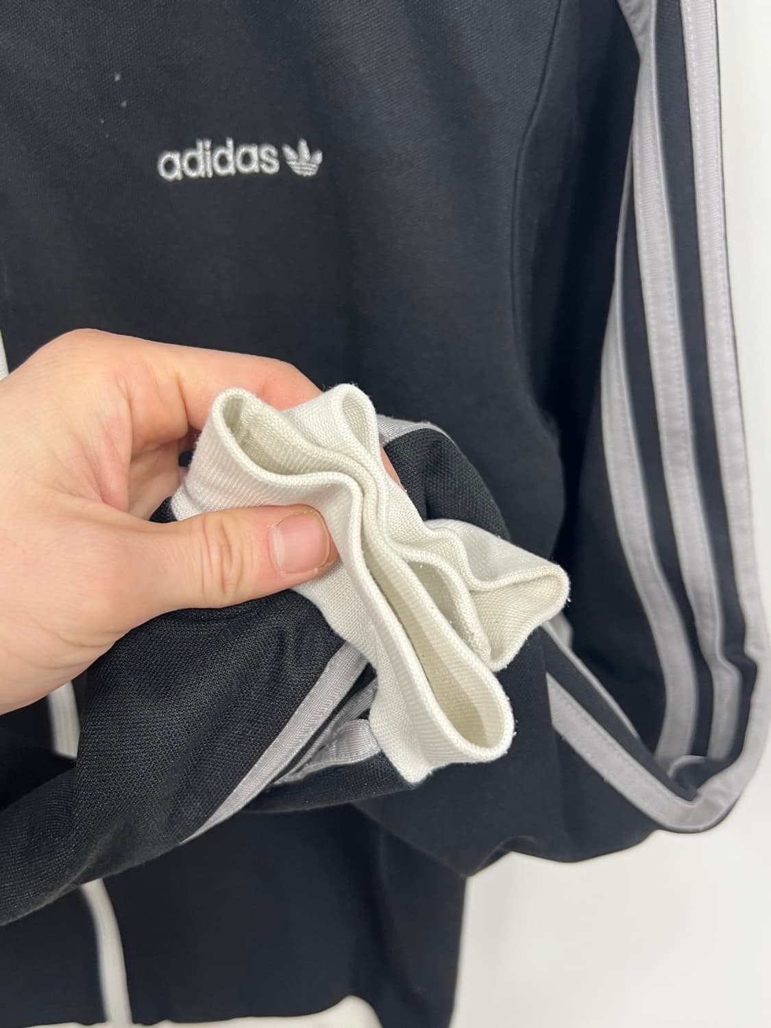 아디다스 베켄바우어 트랙 실버 검정 져지  상품이미지4