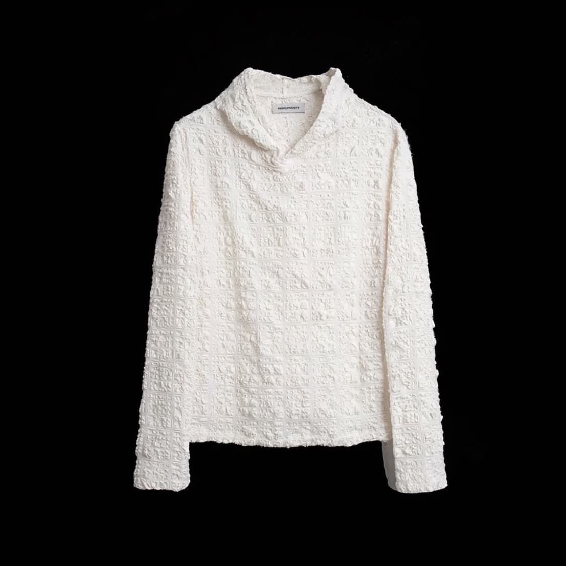 999휴머니티 엠보 후디 (아이보리) 상품이미지1