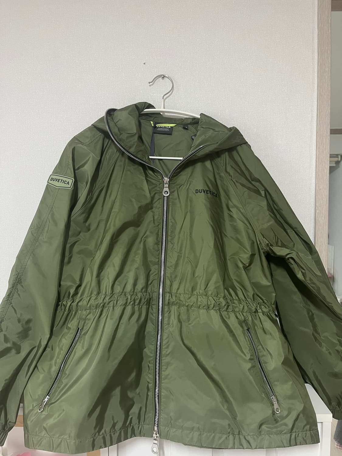 듀베티카 바람막이 S(40) 카키 상품이미지2