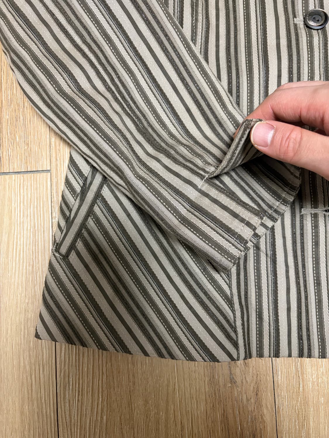 빈티지스트라이프자켓  상품이미지2