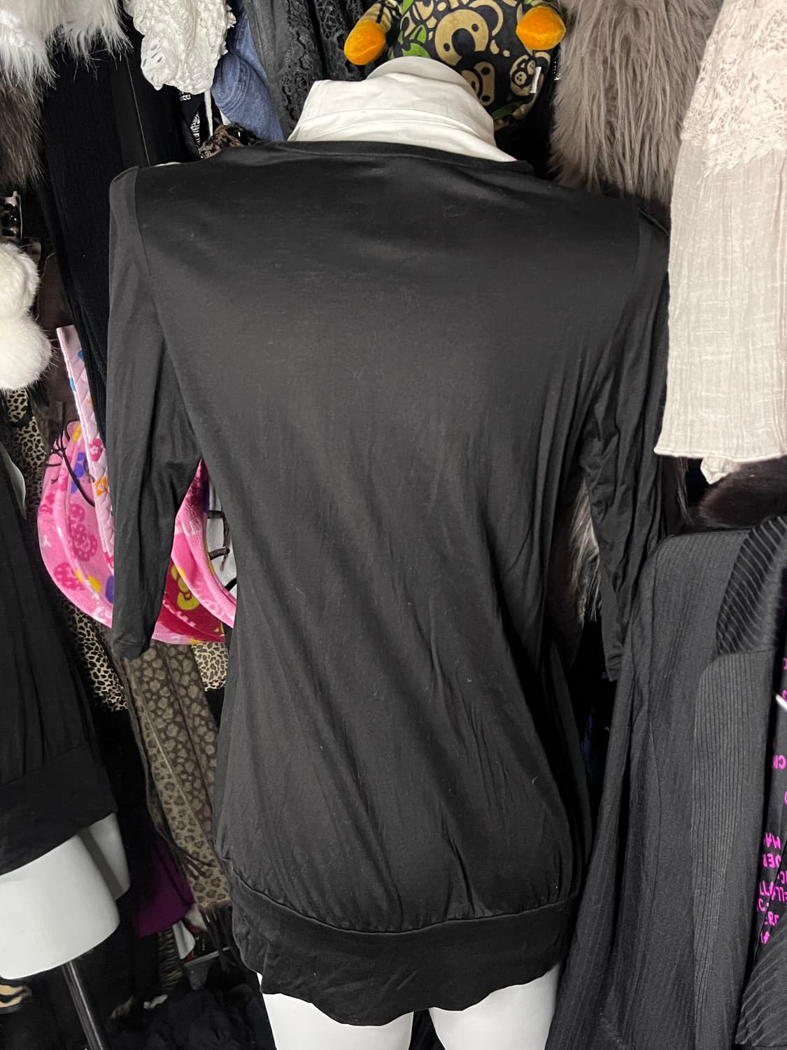 긱시크 공겜여주 카라 레이어드 원피스 상품이미지3