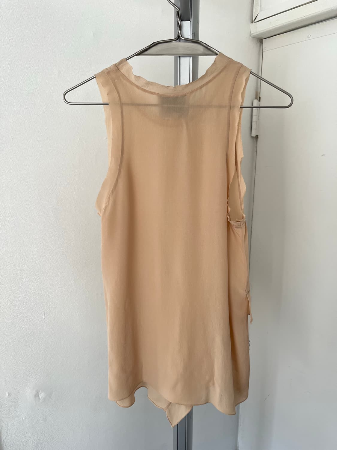 silk asymmetry sleeveless 상품이미지6