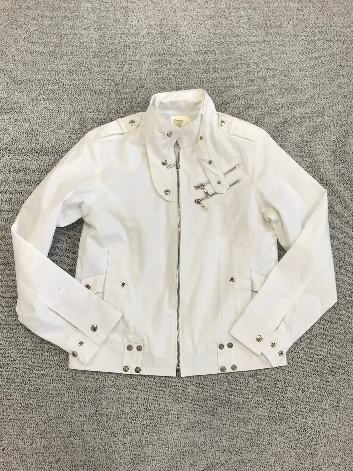 락시크 화이트 자켓 상품이미지1