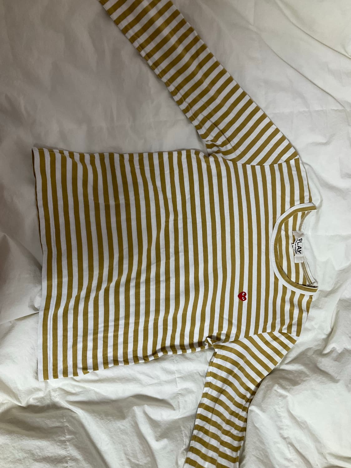 꼼데가르송 스트라이프 긴팔 티셔츠 상품이미지4