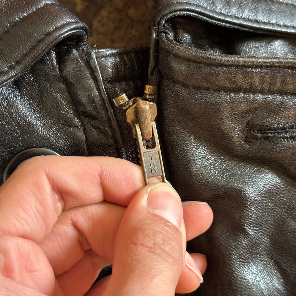 Joy meabel sheepskin leather coat jacket 상품이미지7