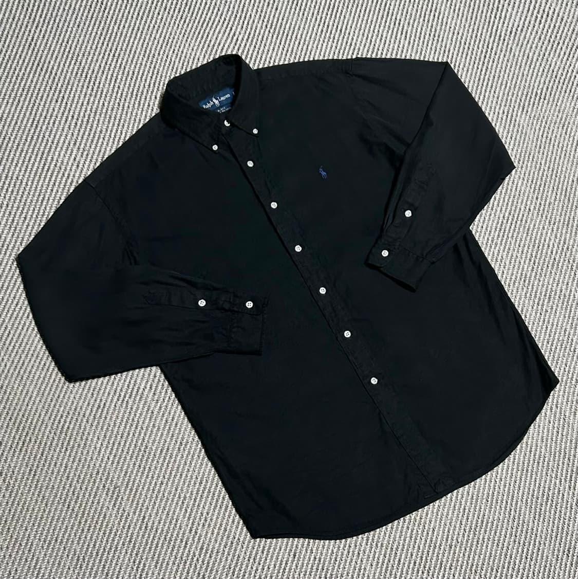 [XL] Polo 폴로 랄프로렌 블랙 셔츠 상품이미지2