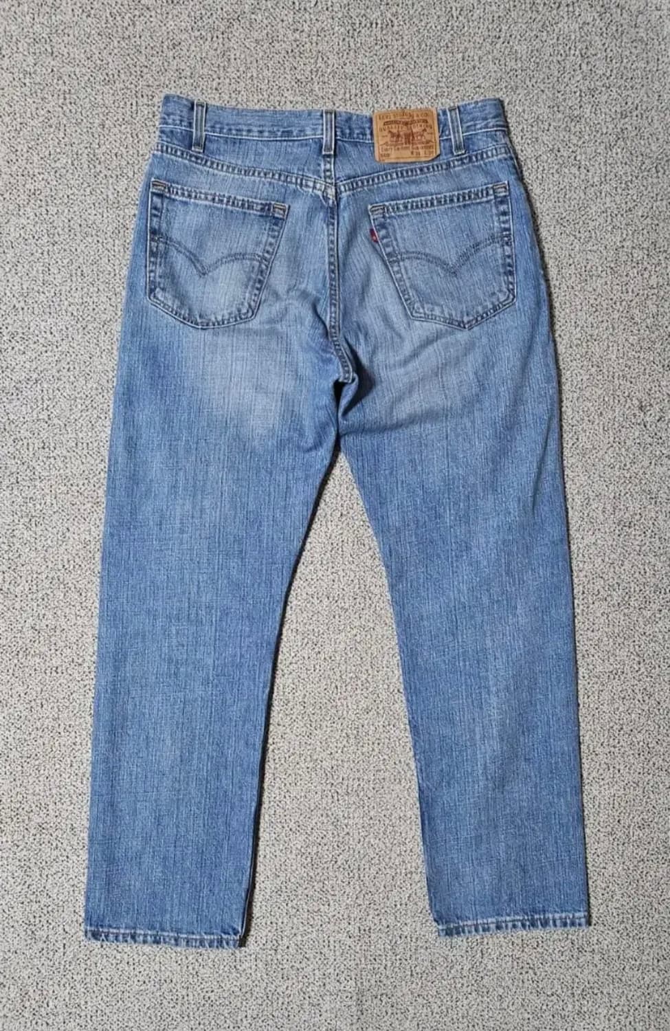 [33] Levis 리바이스 505 USA 34x30 블랭크탭 상품이미지4