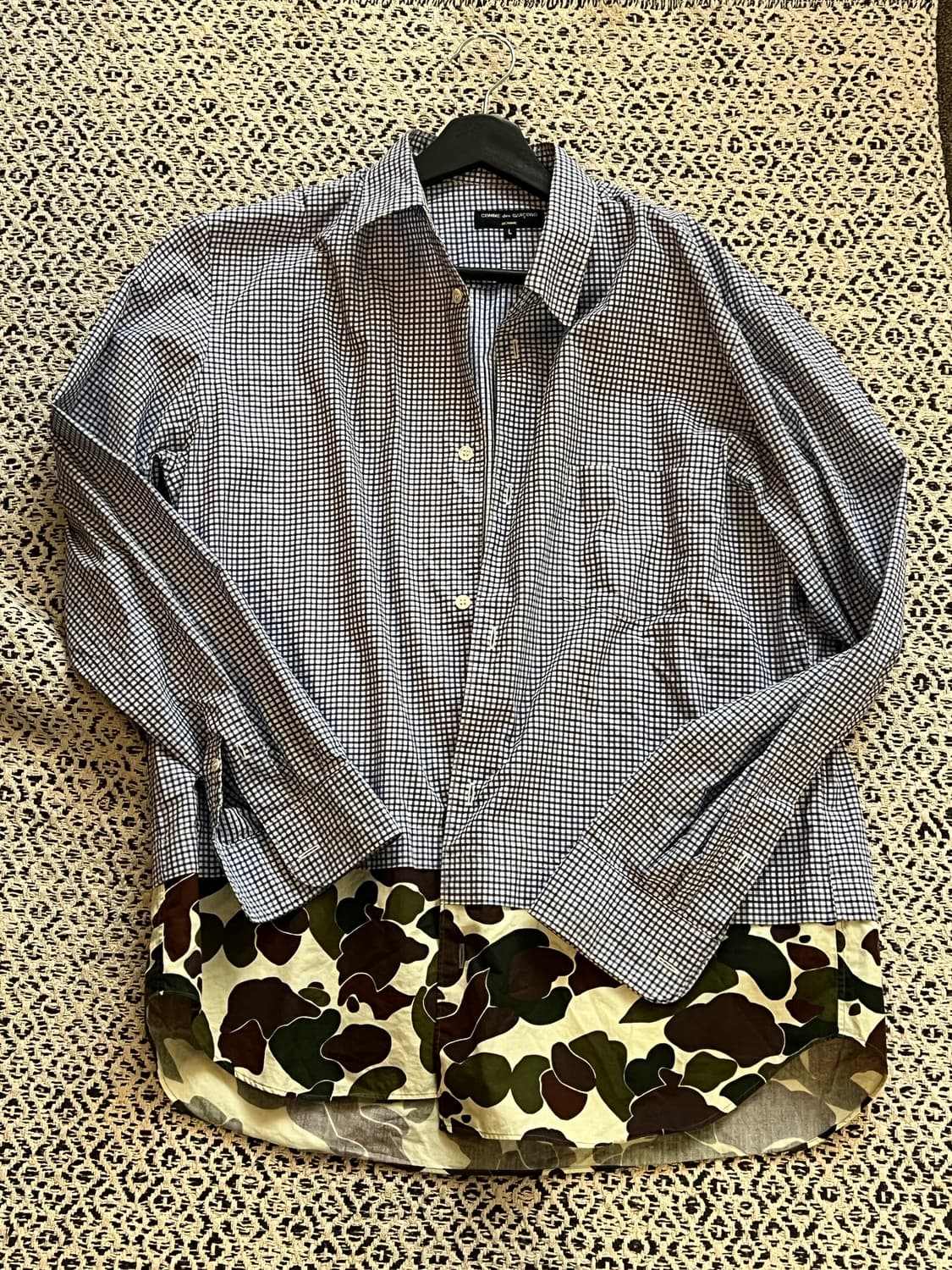 꼼데가르송 옴므 카모플라쥬 셔츠  상품이미지1