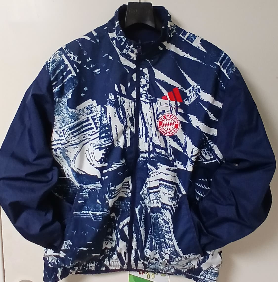 아디다스 바이에른 뮌헨 앤썸 자켓 나이트 인디고  상품이미지3