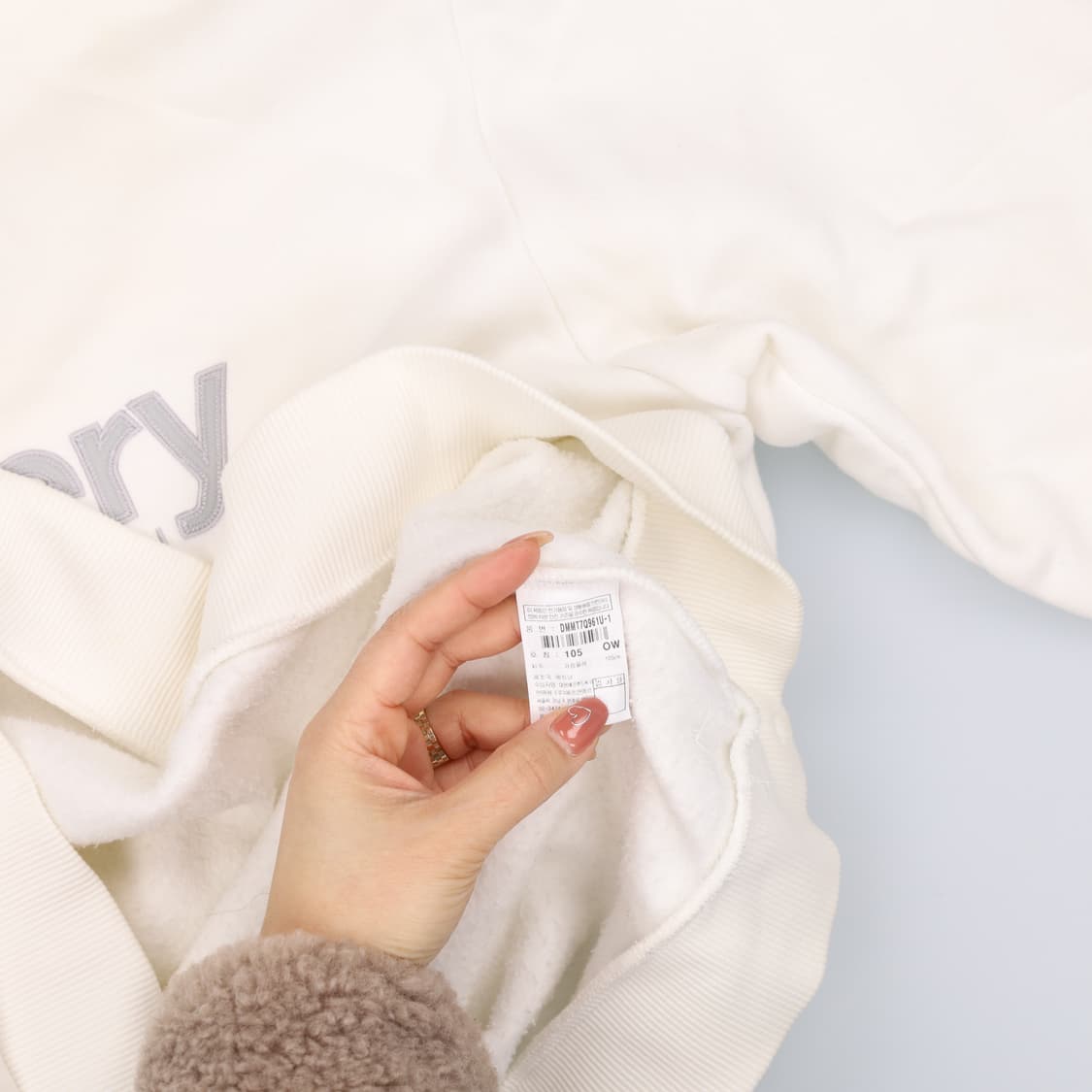 [105] 디스커버리 빅로고 기모 맨투맨 스웻셔츠 0108J  상품이미지4