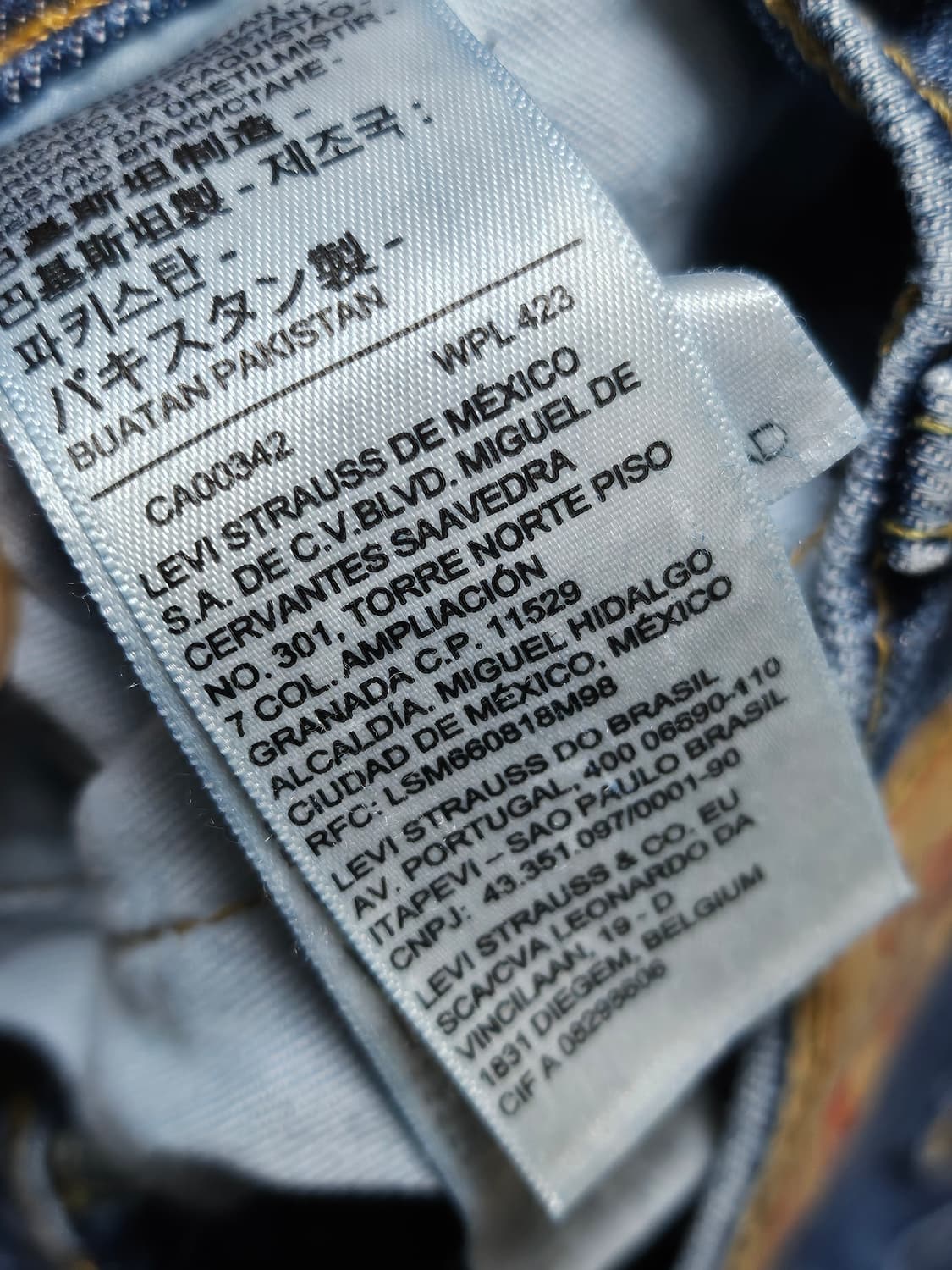 리바이스 511 데님 팬츠 30-32 상품이미지3