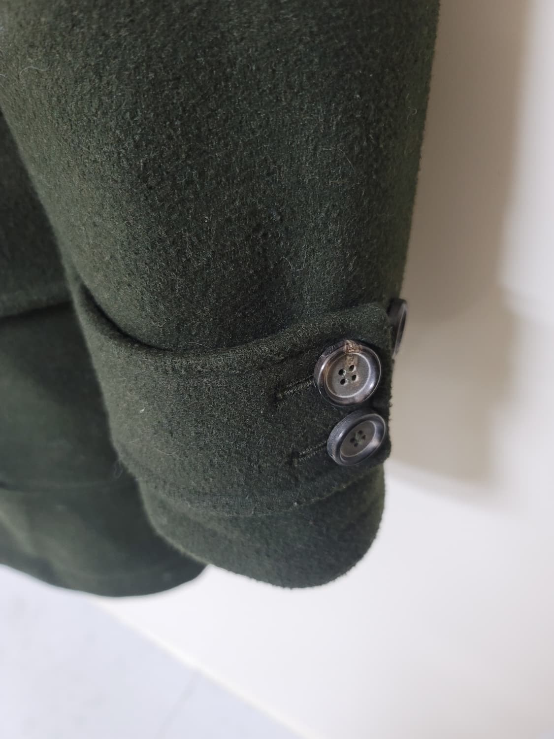 SLOWER 슬로워 울 떡볶이코트 50표기 남성 100정사이즈 상태굿 상품이미지4