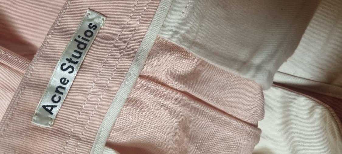 Acne Studios ANGUS SALT 연핑크 팬츠 상품이미지2