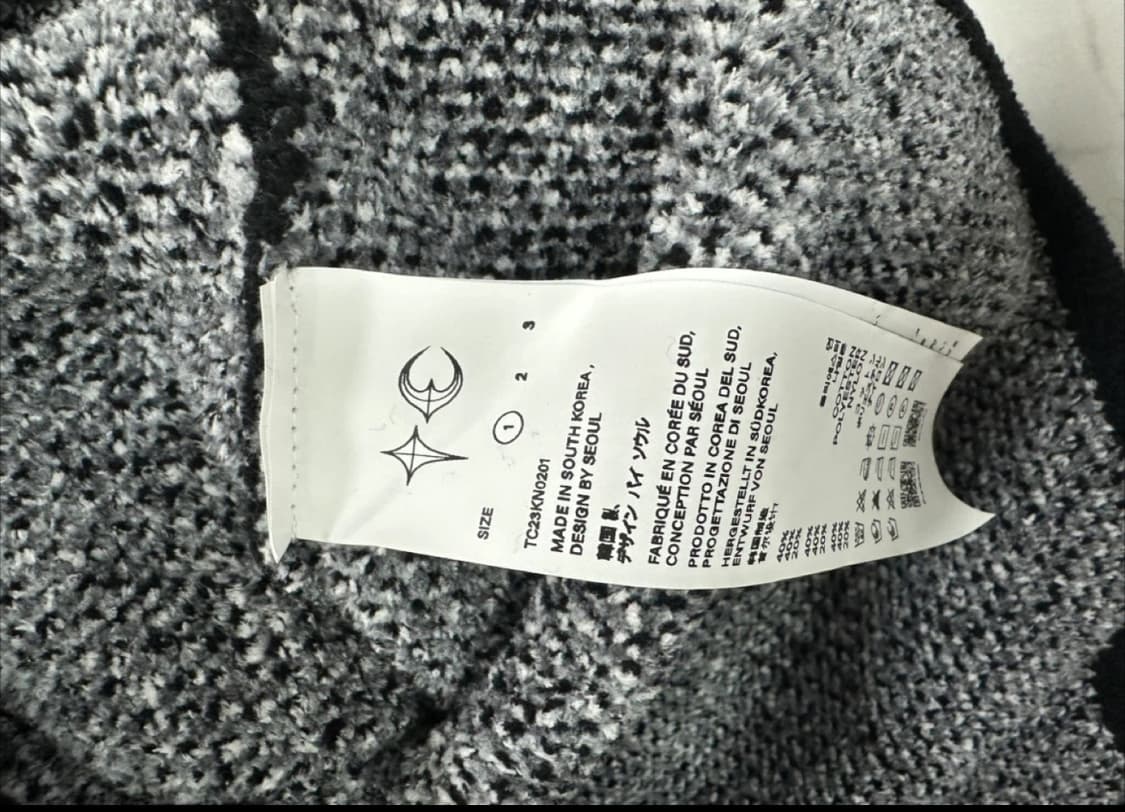 떠그 클럽 워리어 니트 집업 상품이미지3