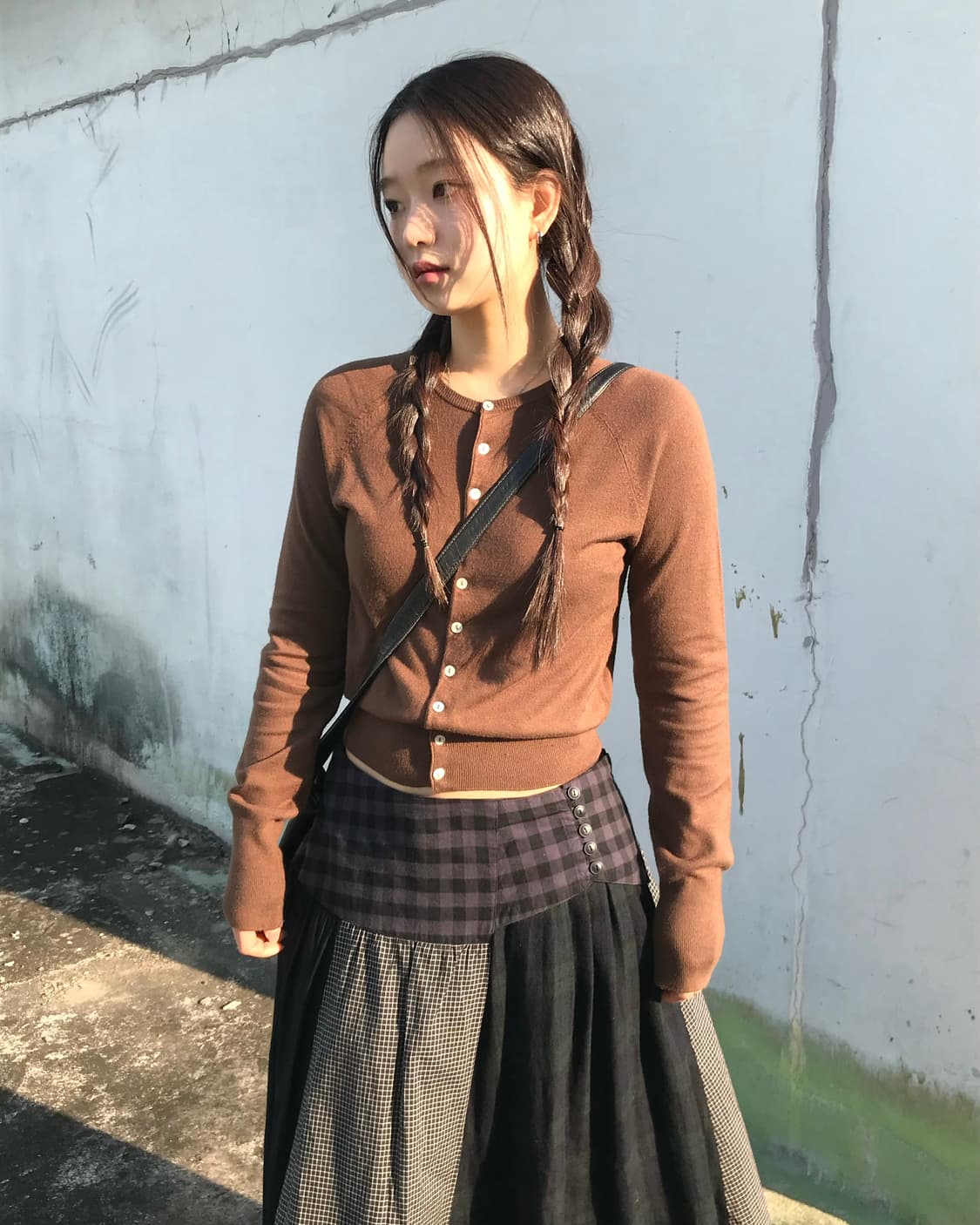 믹스 패치워크 스커트  상품이미지5