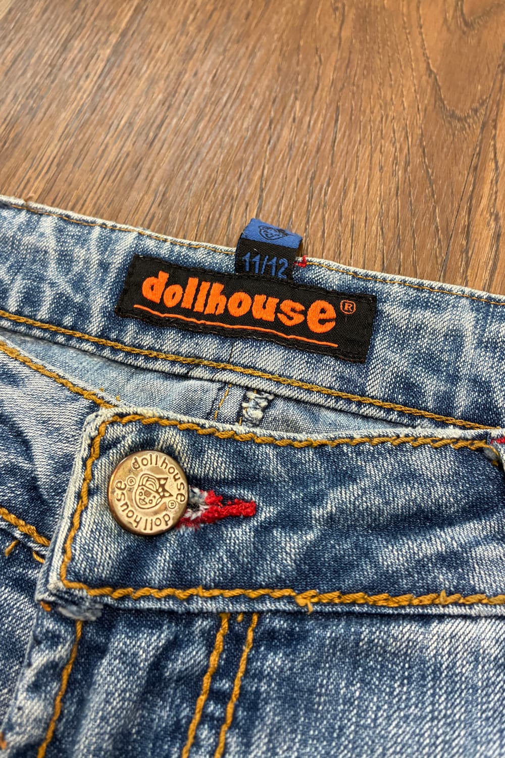 Dollhouse Light Wash Bootcut Jeans 상품이미지5