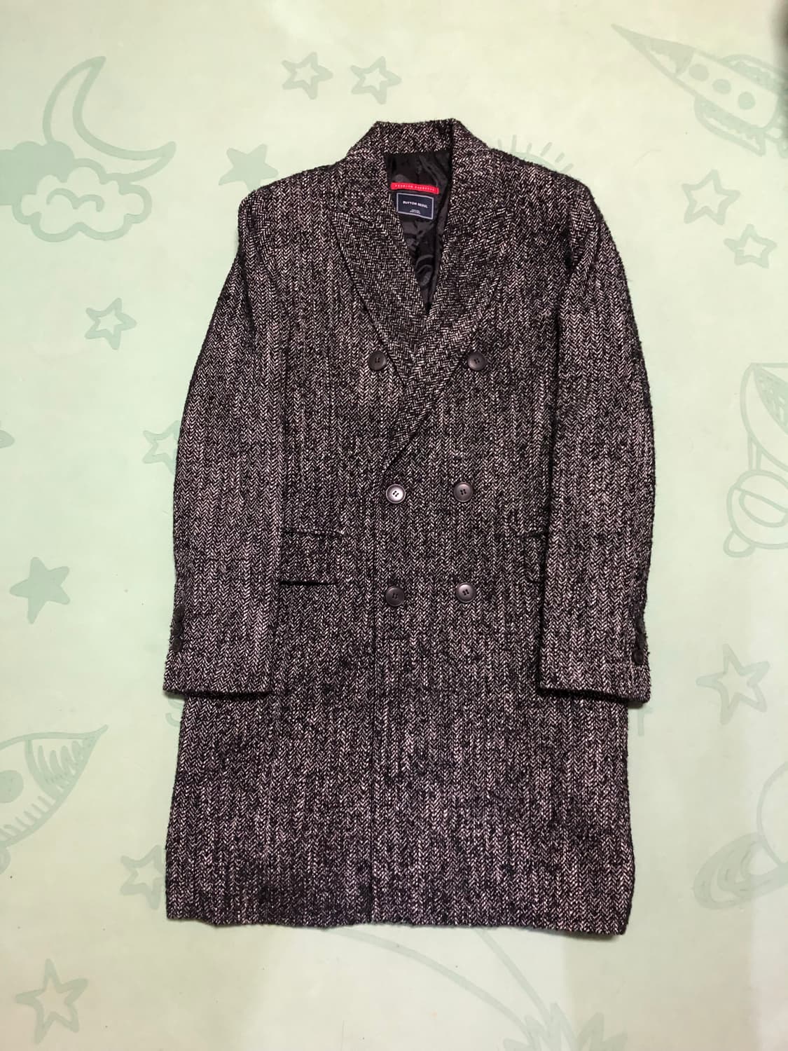 (초특가)편집샵 더블브레스트 헤링본코트/몽클레어 발망 프라다 우영미스톤 상품이미지6