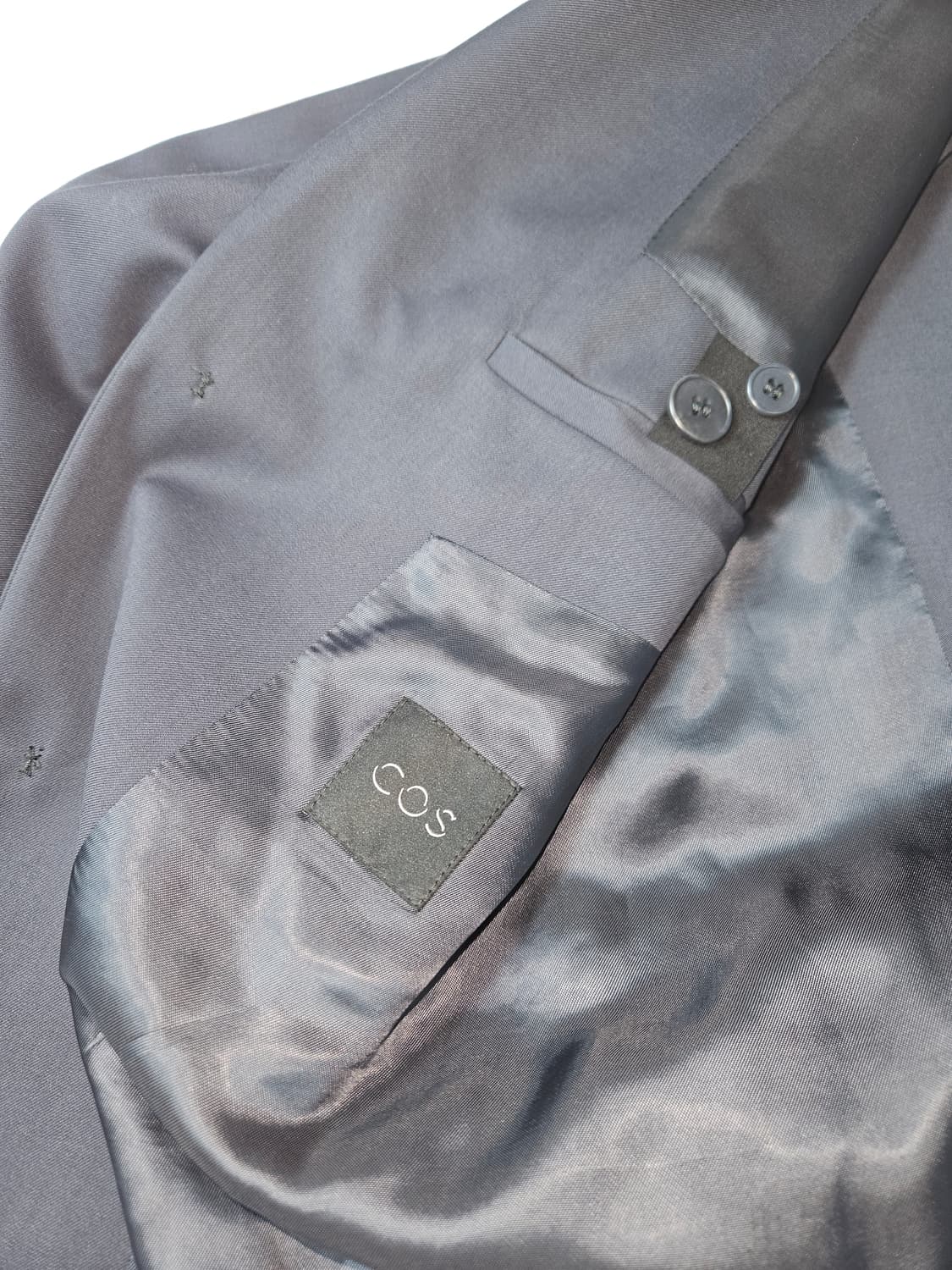 COS 코스 비스코스 쉘 블레이저 정장 자켓 48 상품이미지5