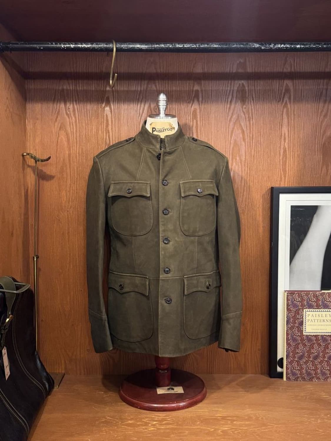 랄프로렌 퍼플라벨 램스틴 자켓 상품이미지1