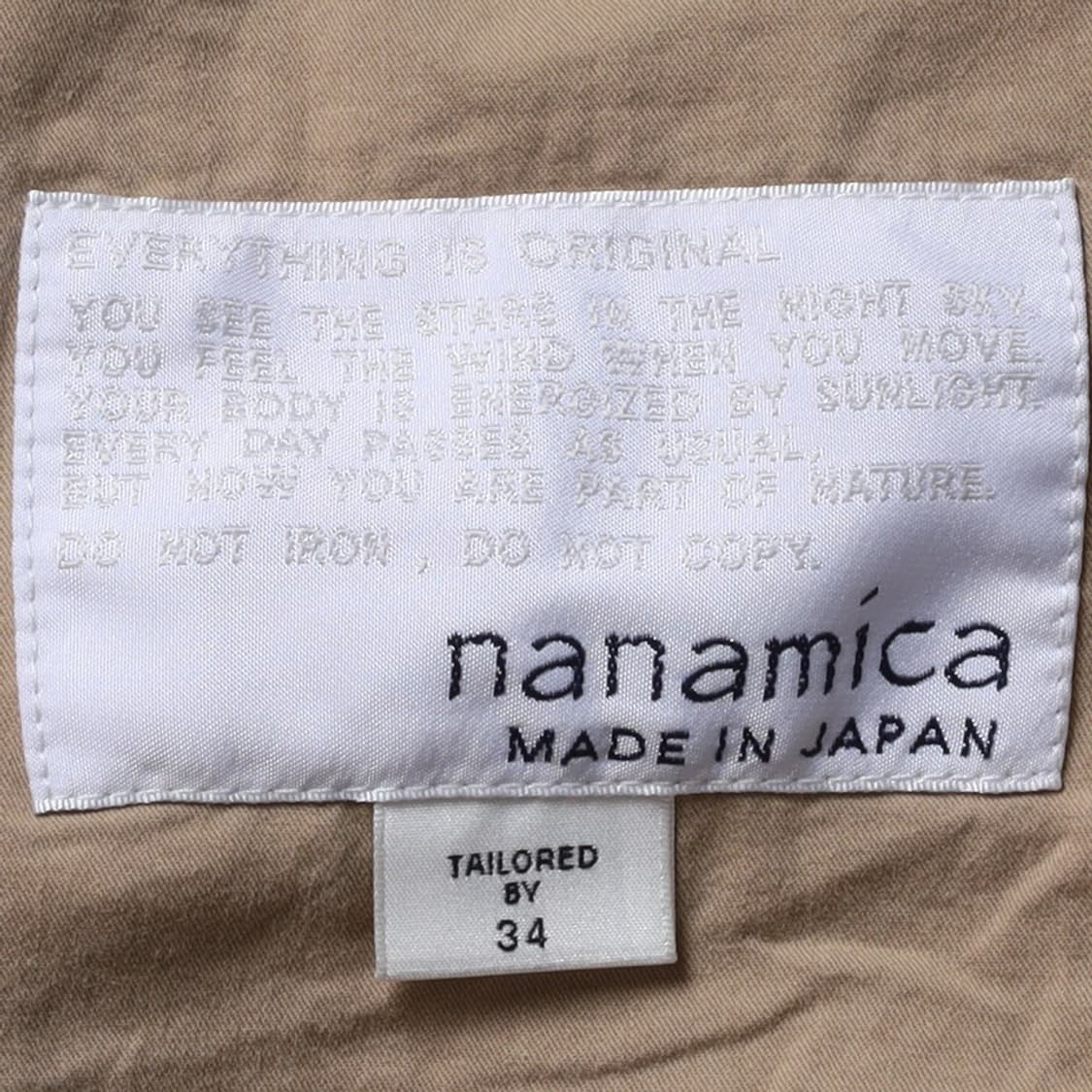 나나미카 Nanamica Wide Chino Pants 
 상품이미지8