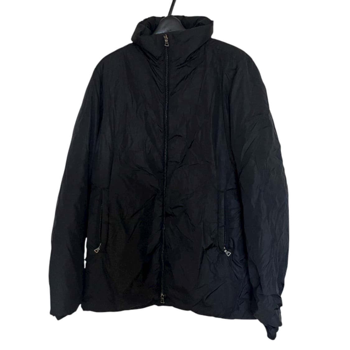 [XL] prada sports 프라다 스포츠 다운 자켓 블랙 패딩 상품이미지2