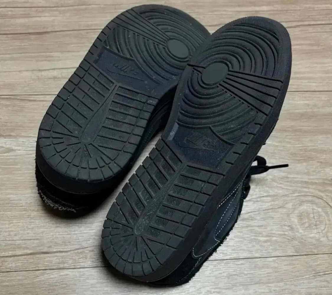 조던 1 x 트래비스 스캇 레트로 로우 OG SP 블랙 팬텀 상품이미지3