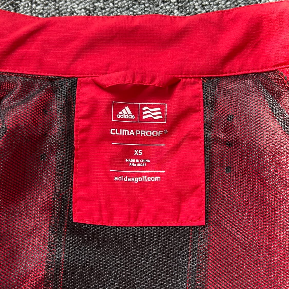 아디다스 레드 트랙 바람막이 집업 상품이미지8