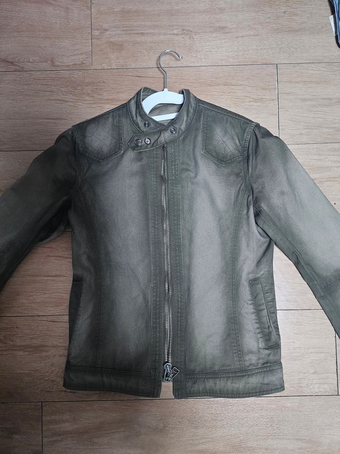 코튼 싱글 라이더 자켓 상품이미지7