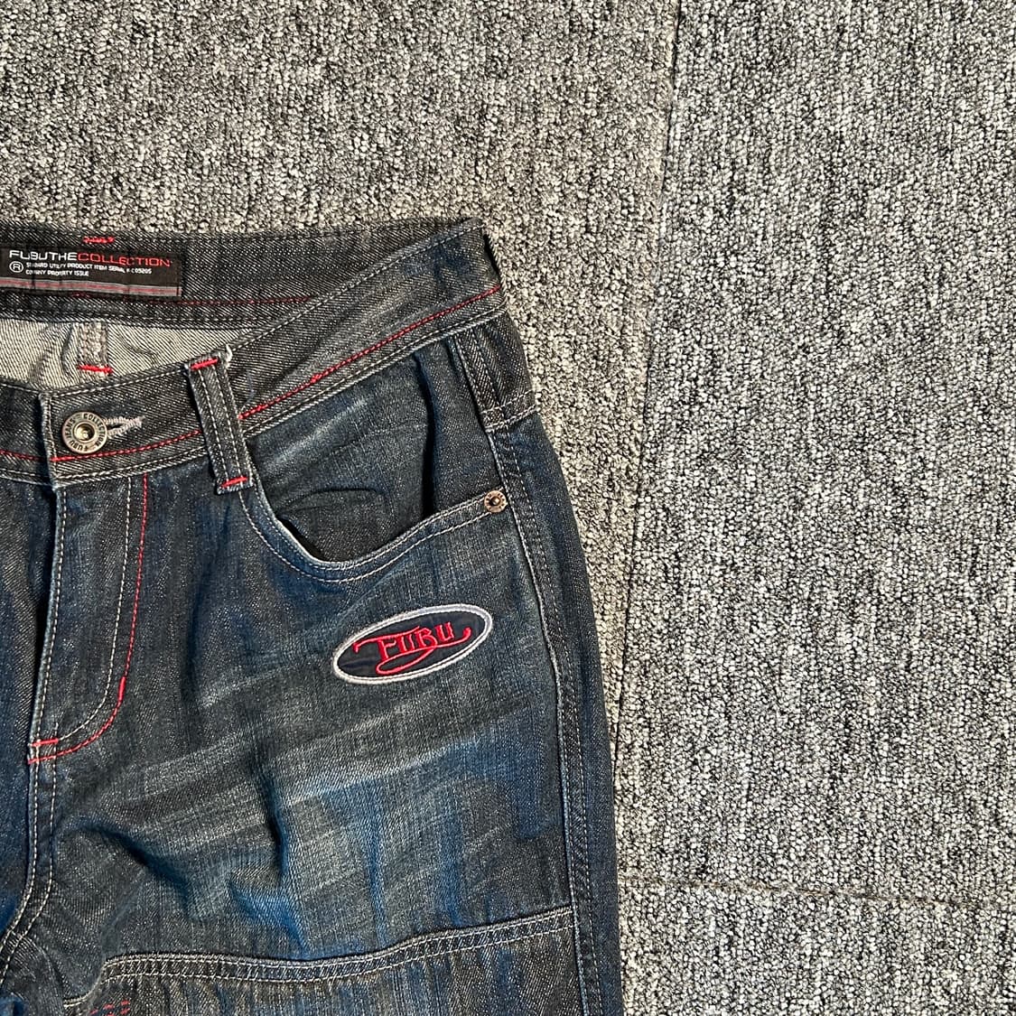 FUBU 후부 빈티지 90‘s 데님 팬츠 상품이미지3