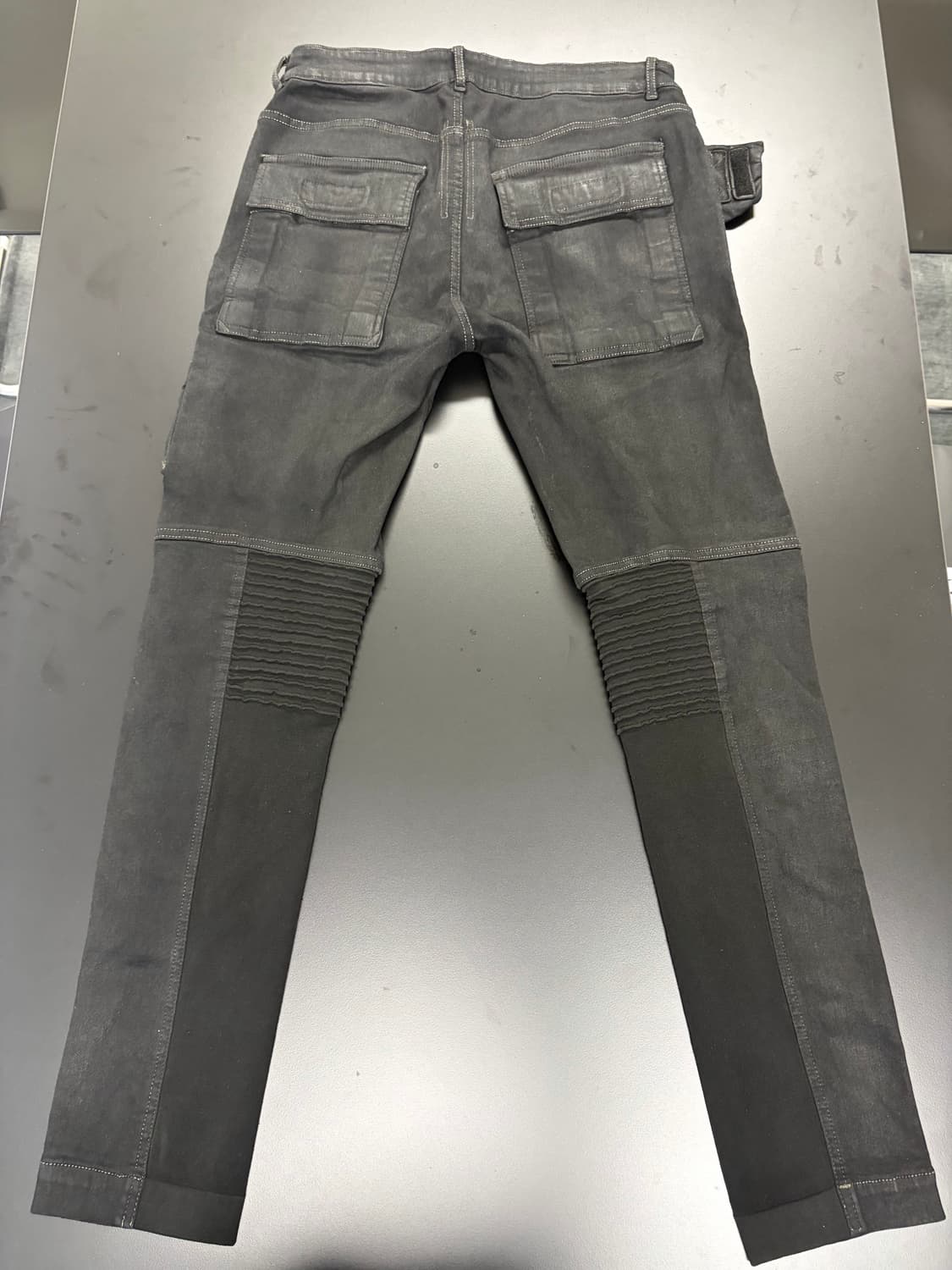 [31] [새상품] 릭오웬스 16fw 멤피스진 왁스 코팅 헤비웨이트 상품이미지4