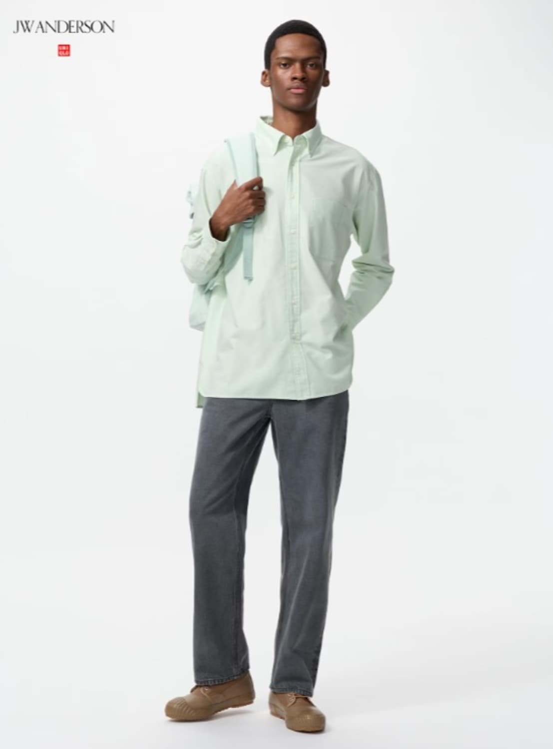 유니클로 스트레이트진 Gray 29 (새상품) 상품이미지1