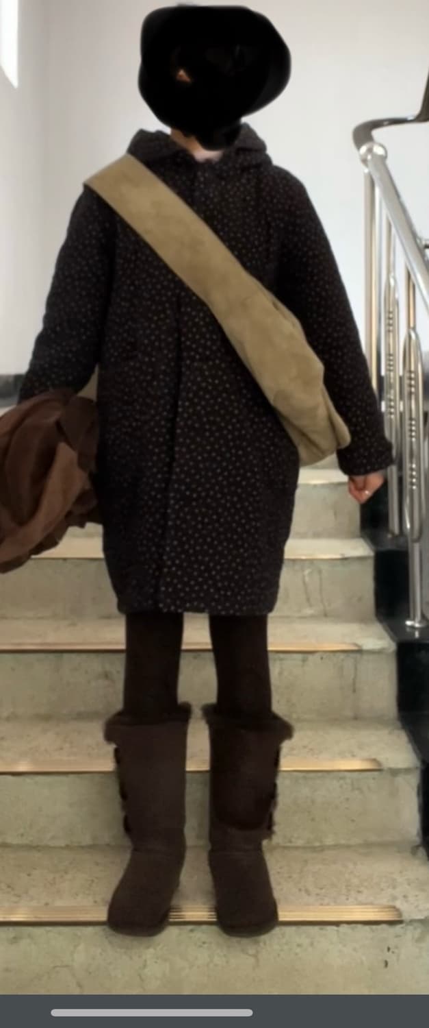 일본 브랜드 꽃무늬 누빔잠바 44-66 상품이미지5