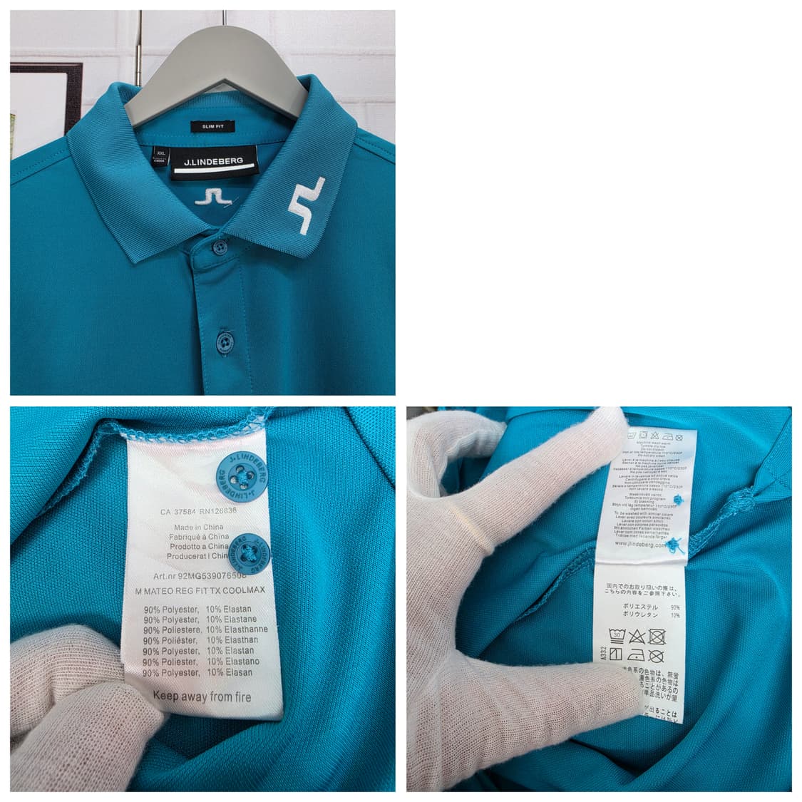 제이린드버그 폴로 반팔 티셔츠 2XL 사이즈 새상품급 상품이미지9