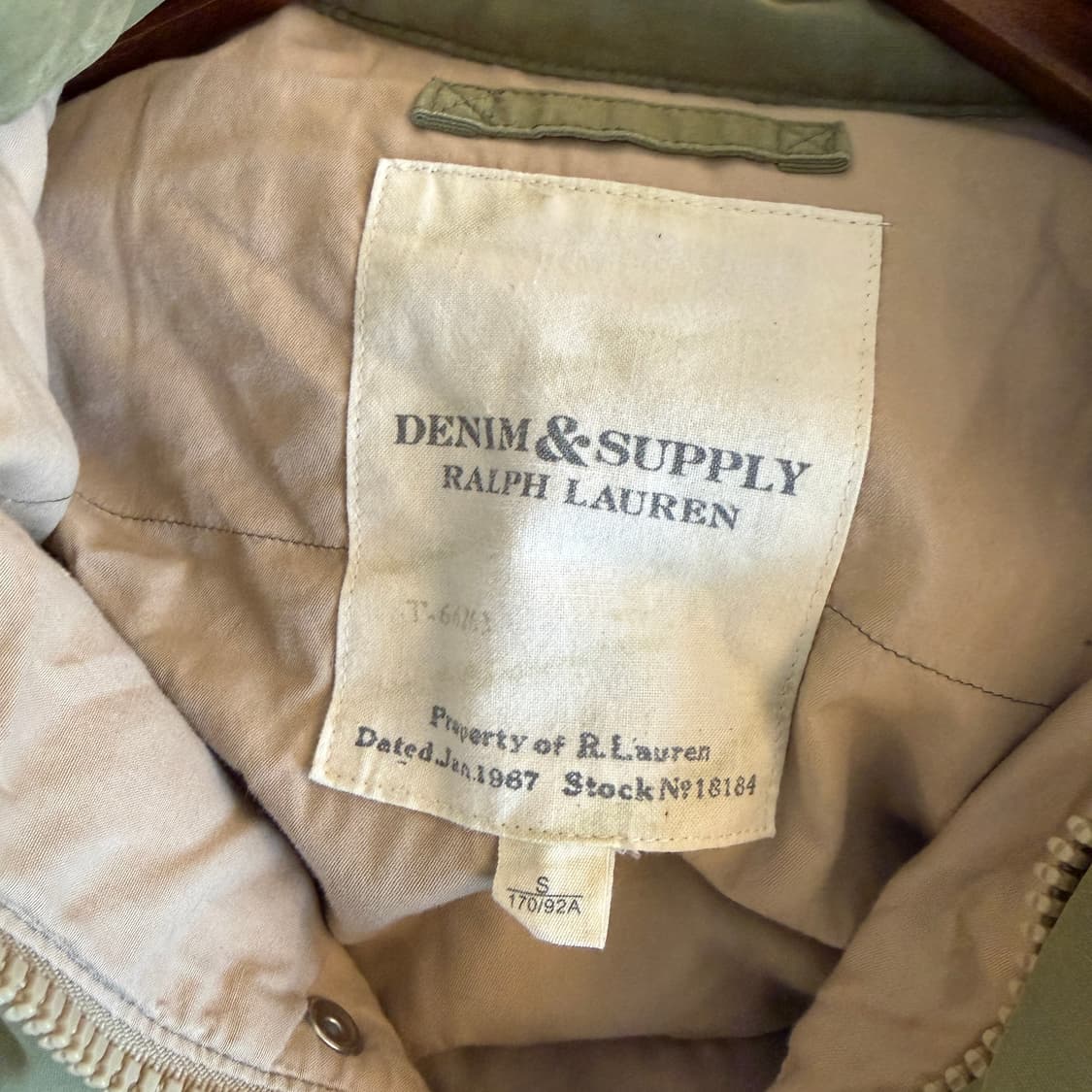 랄프로렌 데님앤서플라이 성조기 덕다운 파카 상품이미지5