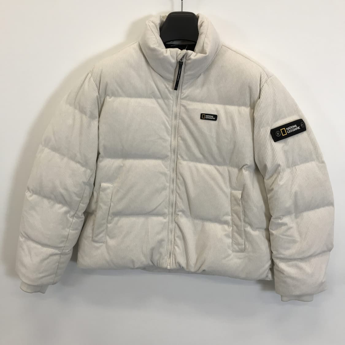 내셔널지오그래픽 코듀로이 덕다운 숏패딩 [S] 상품이미지1