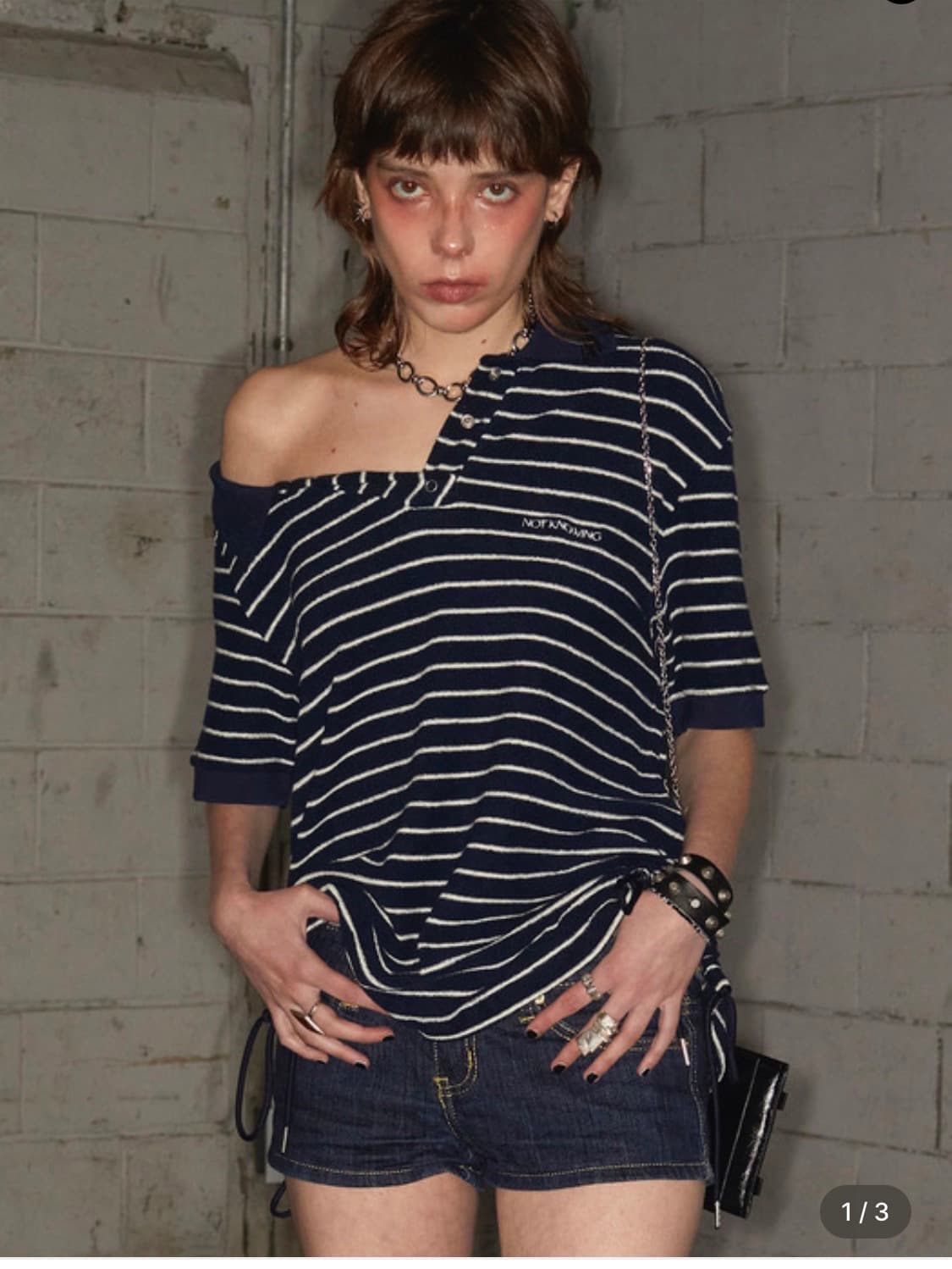 낫노잉 pk 오프숄더 상품이미지1