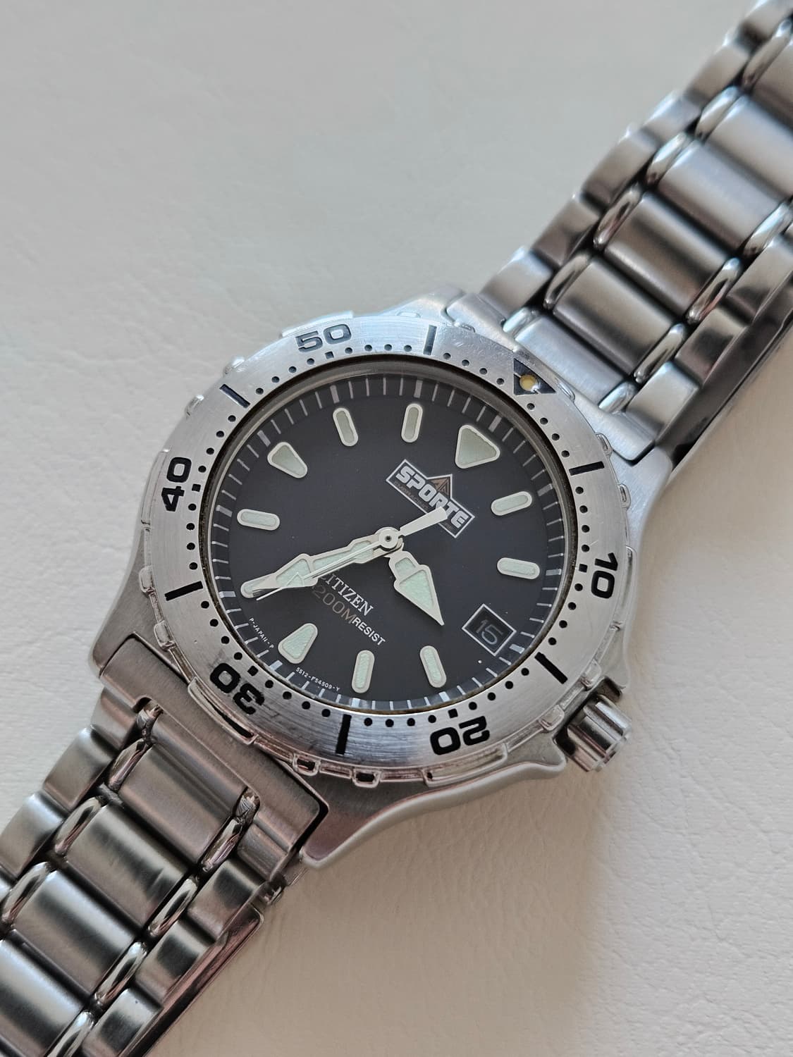 빈티지 시티즌 스포르테 메탈 남성 시계 상품이미지4