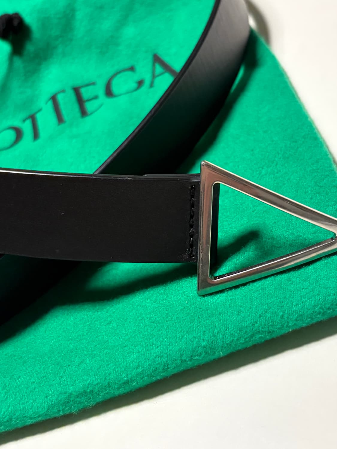 보테가베네타 트라이앵글 삼각 벨트 상품이미지3