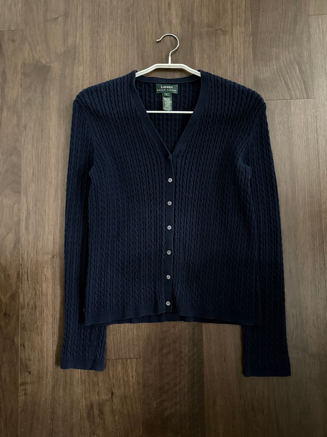 로렌 랄프로렌 꽈배기 가디건 상품이미지1