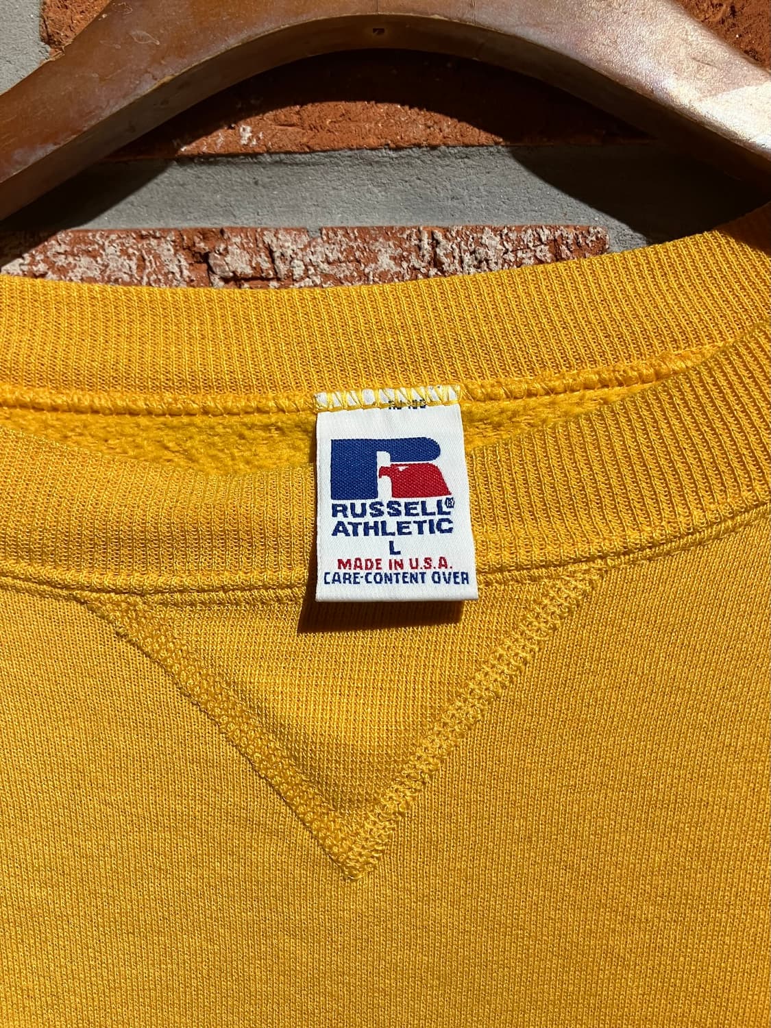 90s USA 빈티지 러셀 플레인 스웻 셔츠 맨투맨 상품이미지5